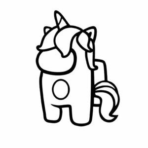 kleurplaten among us