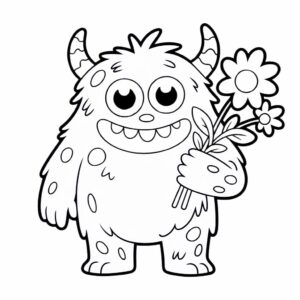 kleurplaten monsters