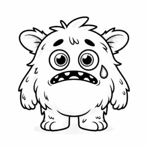 kleurplaten van monsters