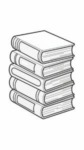 immagine libro da colorare