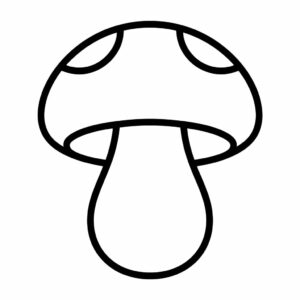 ausmalbilder zum ausdrucken pilze