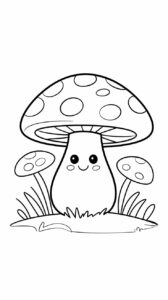 paddestoelen tekenen