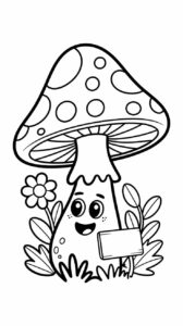 paddestoelen tekeningen