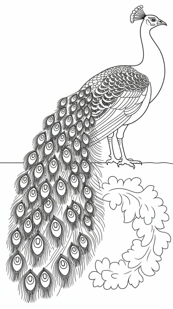 pauw tekenen makkelijk