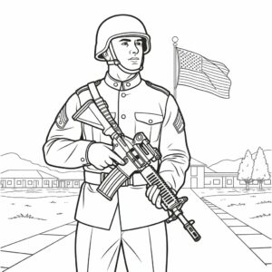 romeinse soldaat tekening