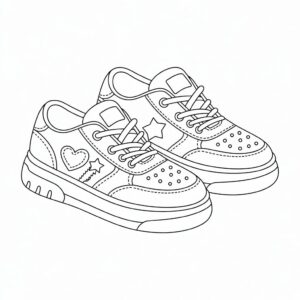 schoenen tekening