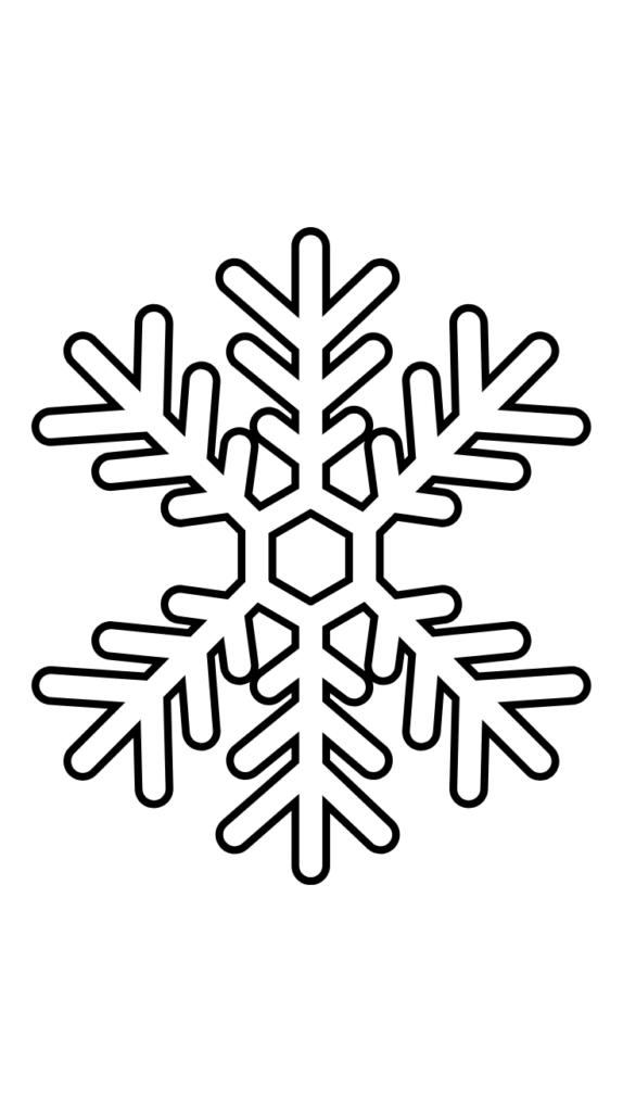 disegno fiocchi di neve