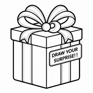 ausmalbilder geschenk