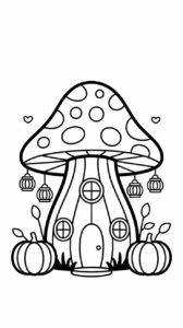 ausmalbilder pilze