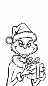 the grinch tekenen