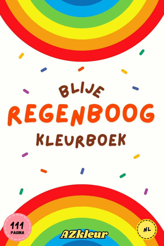 111 Pagina Regenboog Kleurplaten