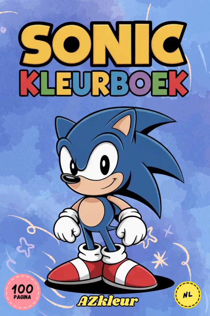 100 Pagina Sonic Kleurplaten