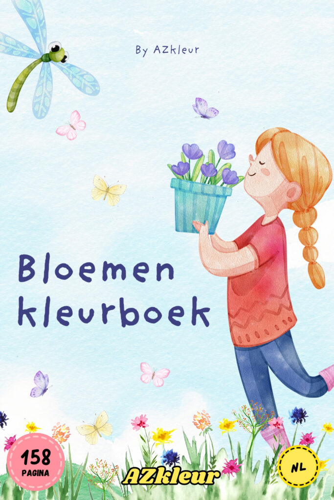 158 Pagina Bloemen Kleurplaten