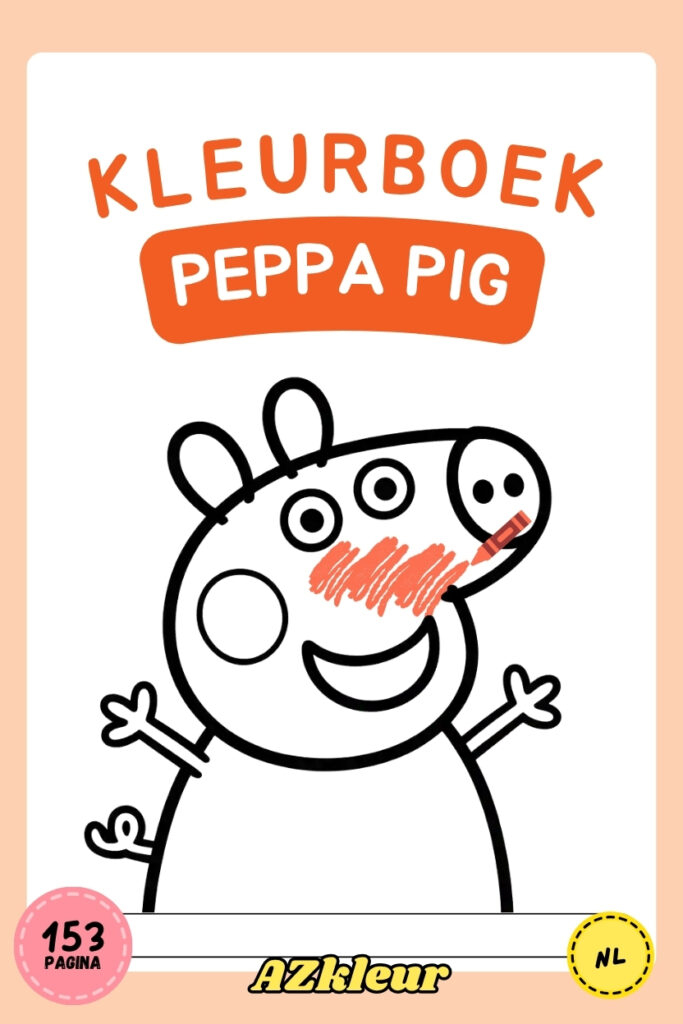 153 Pagina Peppa Pig Kleurplaten