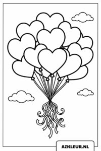 Bos met hartjes ballonnen kleurplaat.jpg