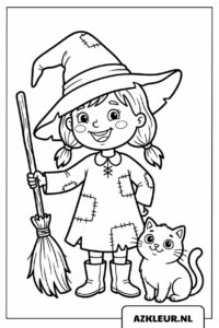 Heks med kost og kat farvelægning.jpg
