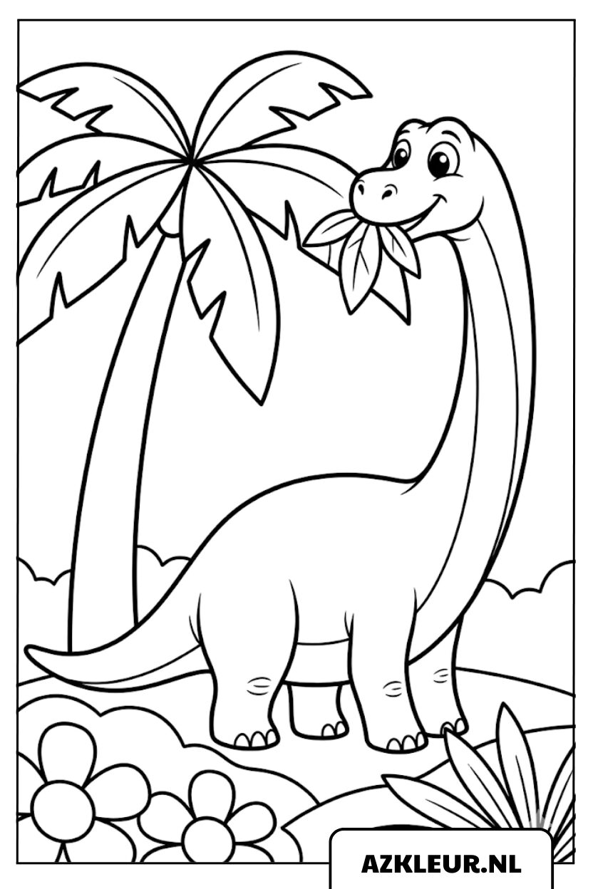 Stoere T-Rex dinosaurus kleurplaat.jpg