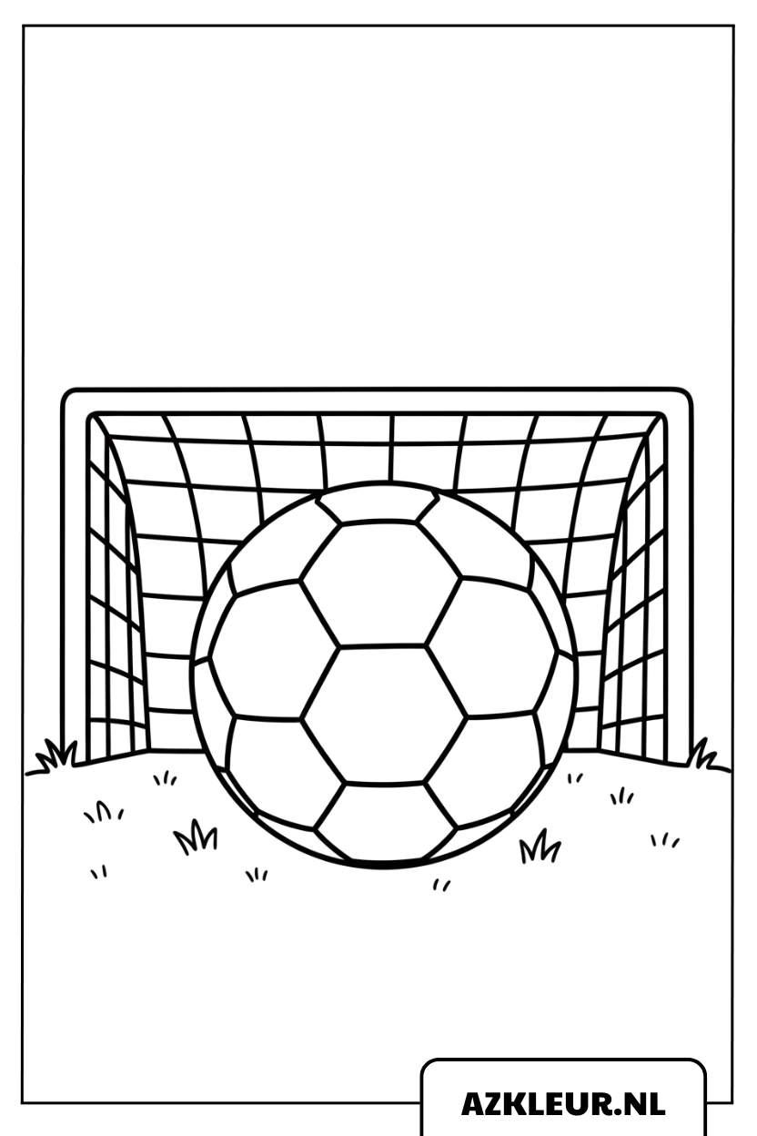Voetbal in het doel kleurplaat.jpg