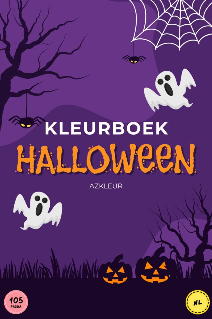 105 Pagina’s Halloween Kleurboek