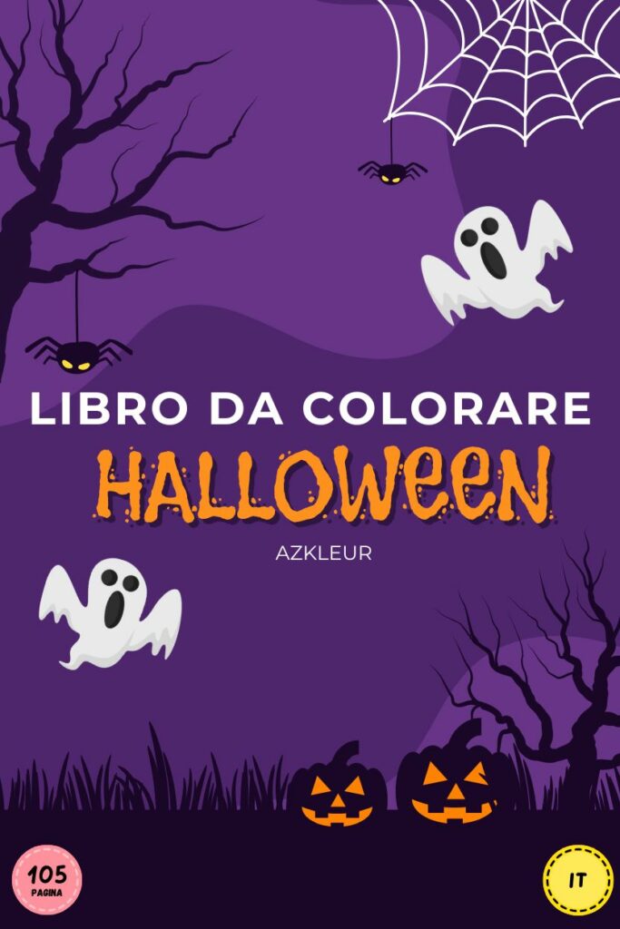 105 Libro da colorare di Halloween