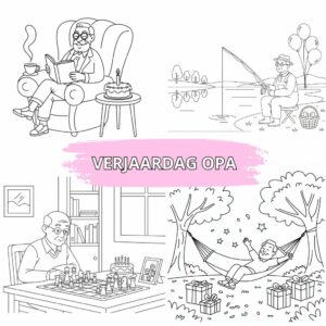 Buon Compleanno Nonna da Colorare