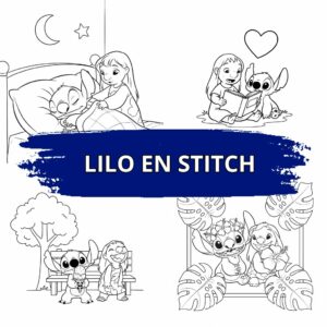 Lilo e Stitch da Colorare