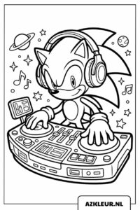 Sonic als DJ met muziek kleurplaat.jpg
