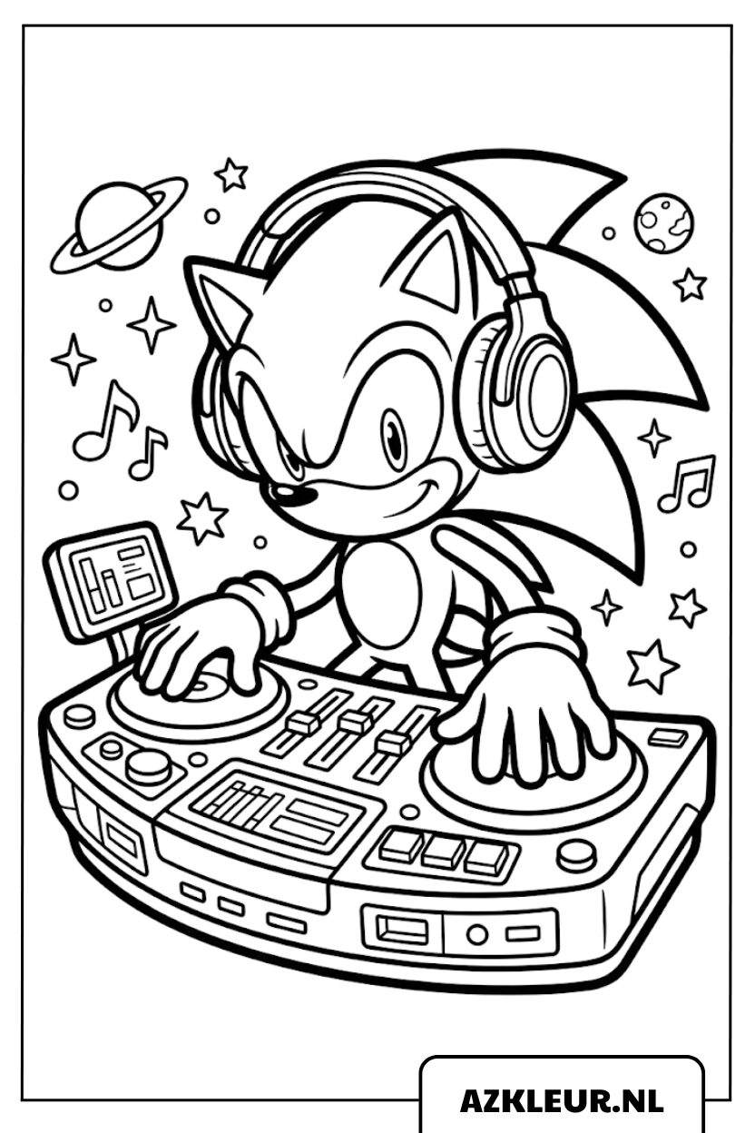 Sonic als DJ met muziek kleurplaat.jpg