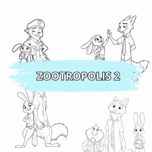 Zootropolis 2 Da Colorare
