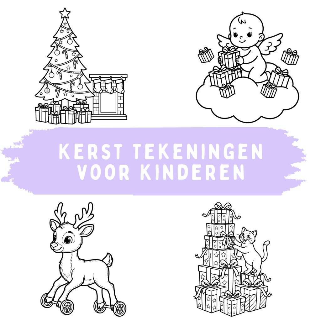 Kerst Tekeningen voor Kinderen (1)